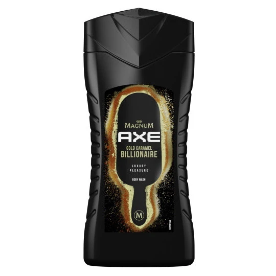 Axe Duschgel Magnum Gold Caramel Billionaire 250ML 1 Axe Duschgel Magnum Gold Caramel Billionaire 250ML