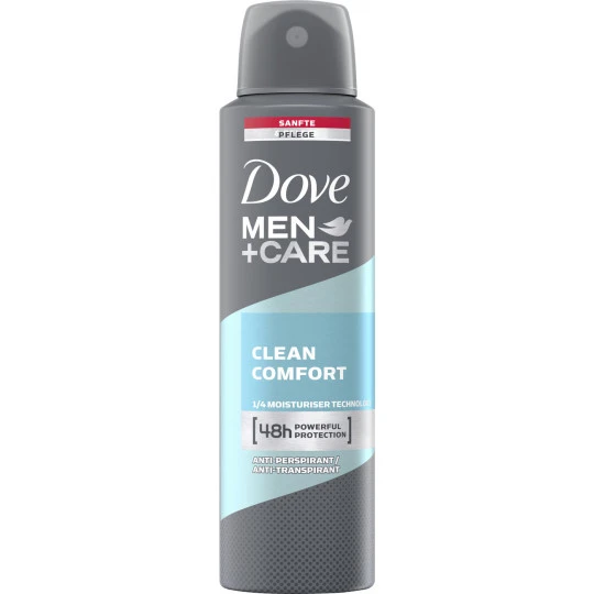 DOVE Men Deo-Spray Comfort 150ML 1 DOVE Men Deo-Spray Comfort 150ML
