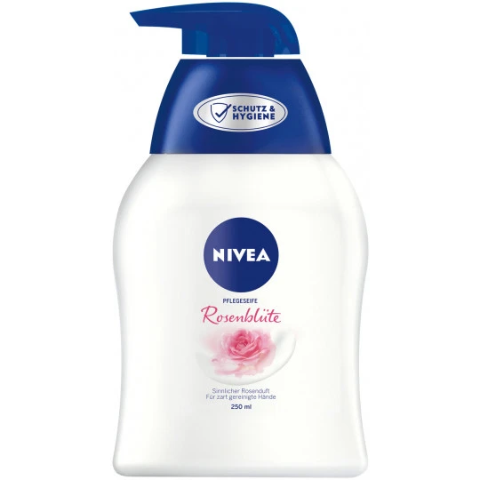 NIVEA Pflegeseife Rosenblüte 250ML 1 NIVEA Pflegeseife Rosenblüte 250ML